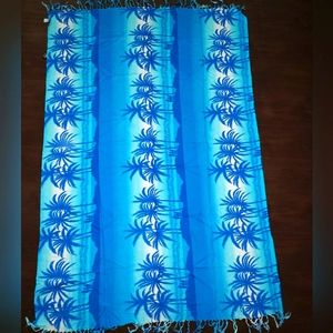 Koko Knot Hawaiian Tropical Pareo Beach Wrap Sarong Cover Up Beach Tribal Fringe